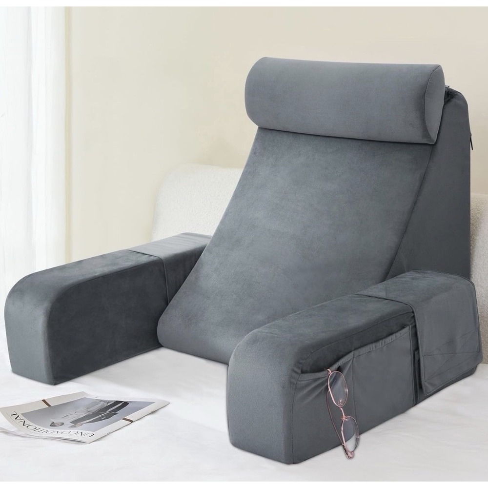 ENITYA 19" Pillow Reading Chair for Watching TV-Reading-Gaming-Bed, Couch, Floor